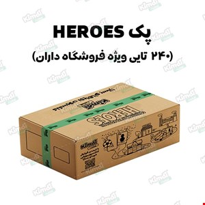 بسته کیمدی فوتبال 2025 Heroes - پک 240 تایی ویژه فروشگاه داران 